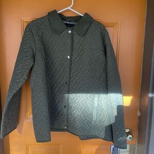 Olive Quilted Women's Jacket